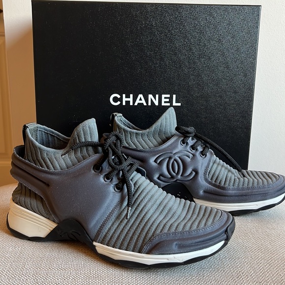 Chanel Sock Sneakers - Picture 4 of 11